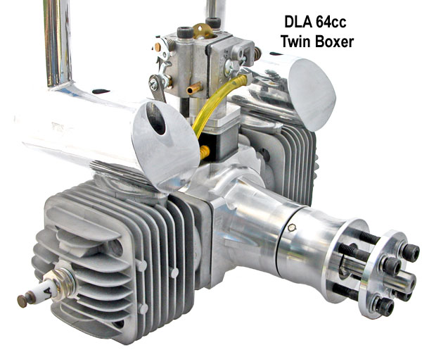 DLA 64cc Twin Engine